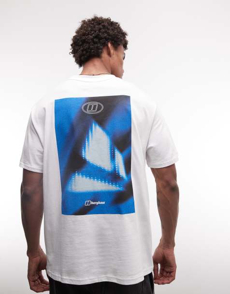 Berghaus Big wall matrix t-shirt in white - view 1