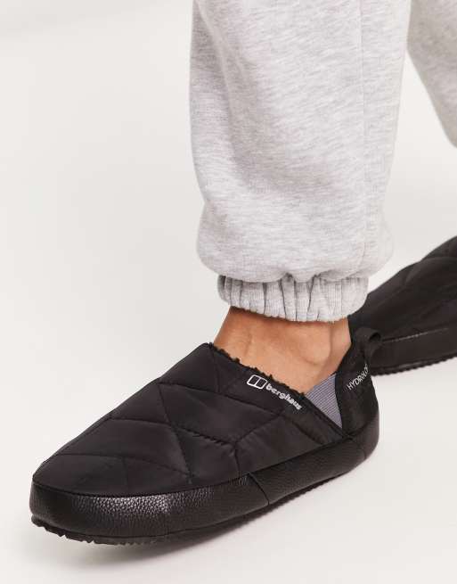 Berghaus Bothy unisex insulated slipper mules in black ASOS