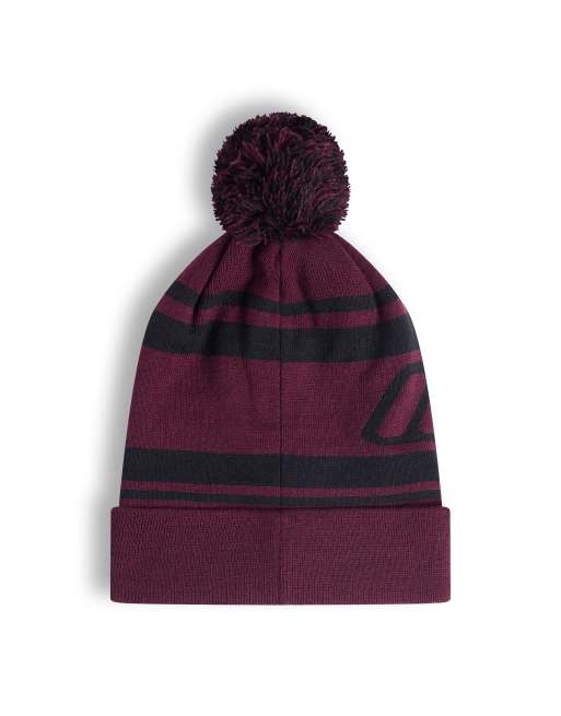 Berghaus Brand beanie in dark purple/black | ASOS