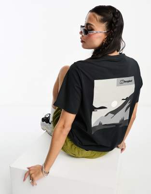 Berghaus Damen Buttermere T-Shirt – Bequemes Bio-Baumwoll-Shirt Im Boyfriend-Style | 1er Pack