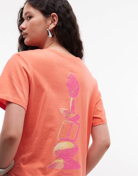 Berghaus Cairn essential t-shirt in orange - view 1