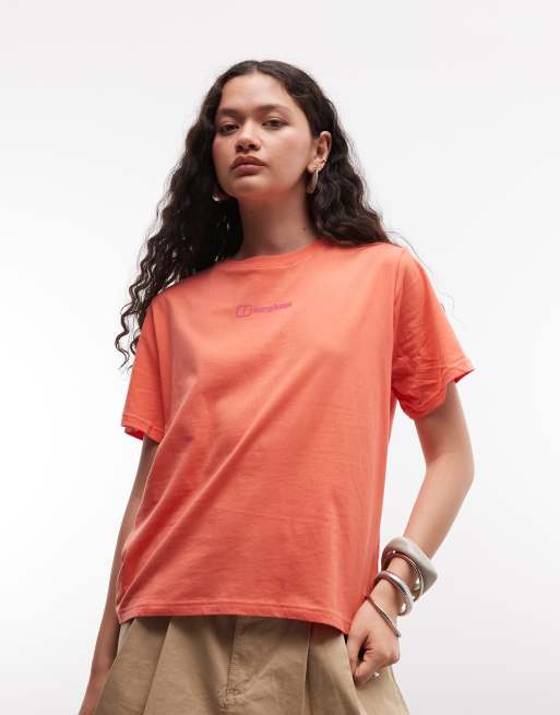Berghaus Cairn essential t-shirt in orange, 2 of 4