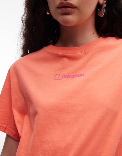 Berghaus Cairn essential t-shirt in orange, 4 of 4