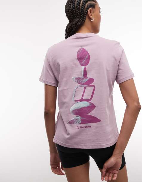 Berghaus Cairn essential t-shirt in purple - view 1