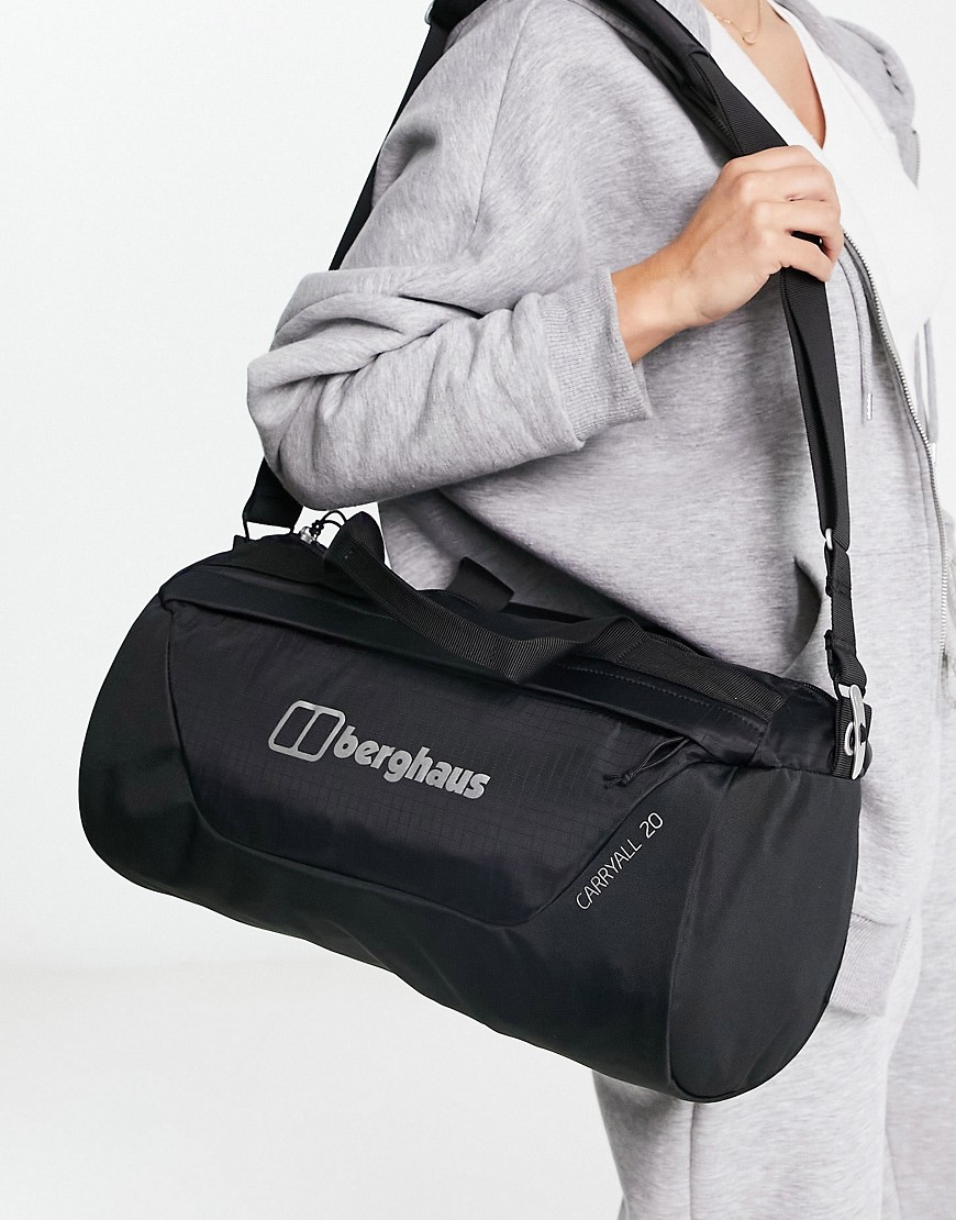 Berghaus Carryall 20L small duffel bag in black