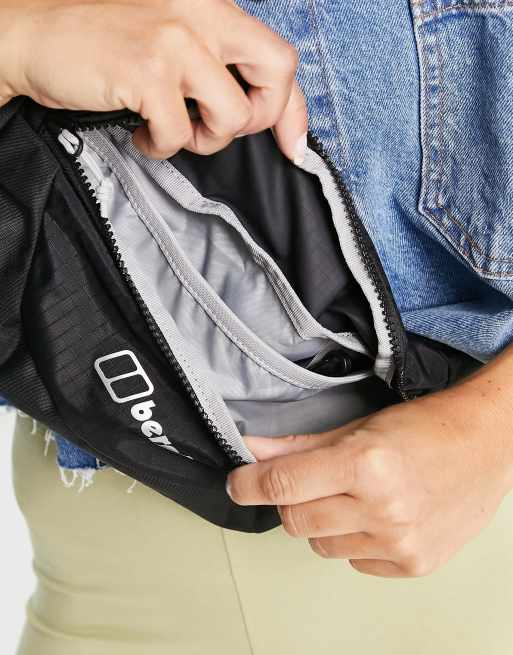 Berghaus Carryall fanny pack in black ASOS