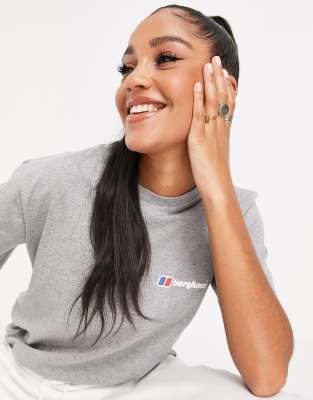 Berghaus Berghaus Classic logo t-shirt in grey