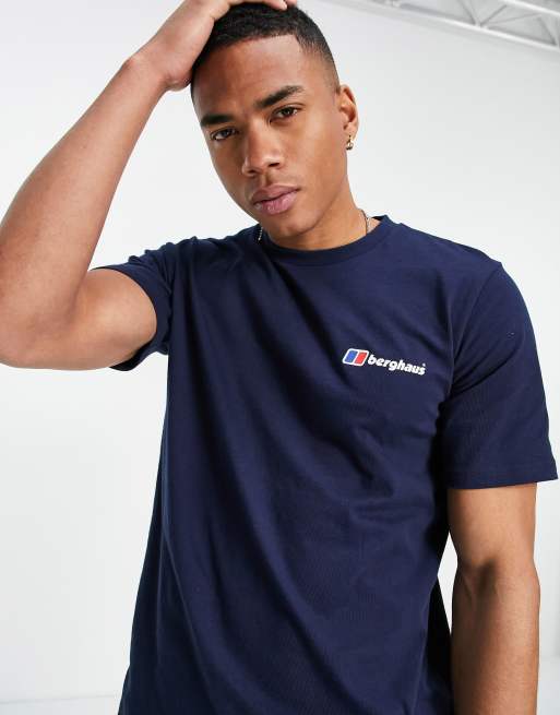 Berghaus Classic Logo t-shirt in navy | ASOS