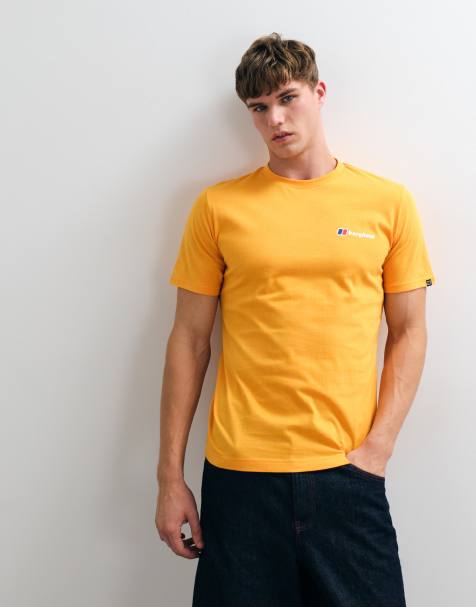 Berghaus Classic logo t-shirt in orange - view 1