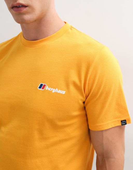 Berghaus Classic logo t-shirt in orange, 4 of 5