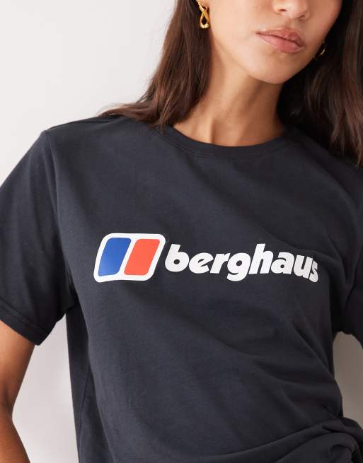 Berghaus Classic xl logo t-shirt in black, 2 of 4