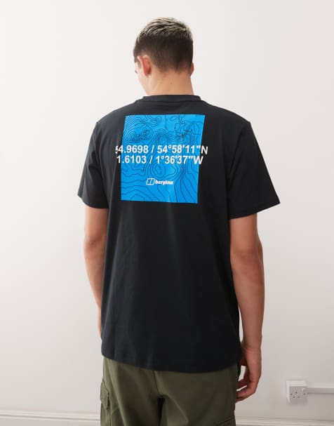 Berghaus – Coordinates – T-Shirt in Schwarz - view 1