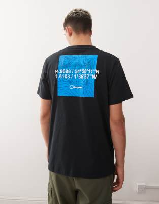 Berghaus Coordinates tee in black