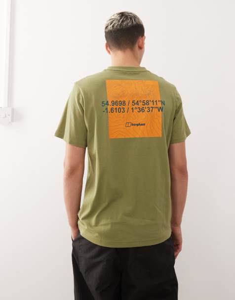Berghaus Coordinates tee in olive green - view 1