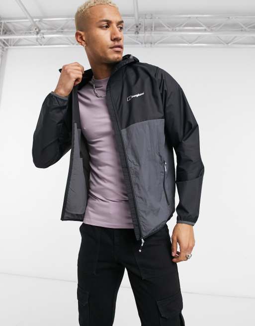 Black best sale windproof jacket