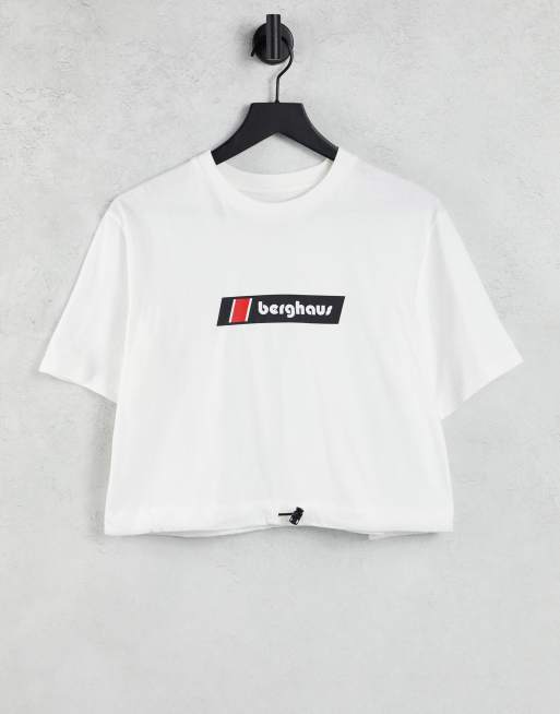 white berghaus tshirt