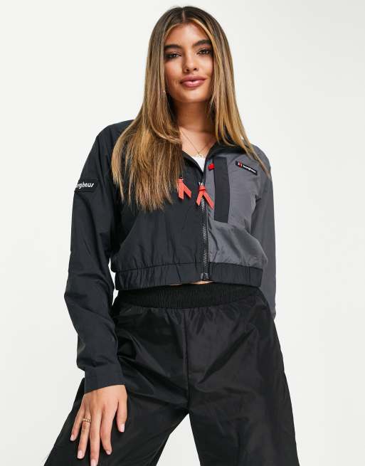 Berghaus cropped wind jacket in black - part of a set | ASOS