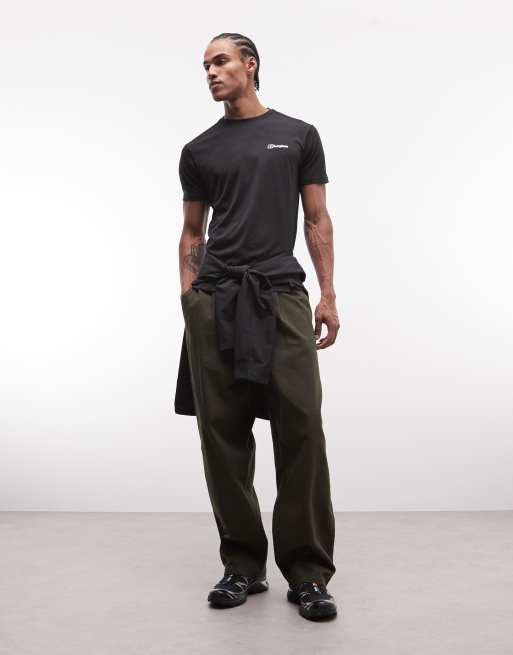 Berghaus Dawdon tech t-shirt in black, 3 of 5