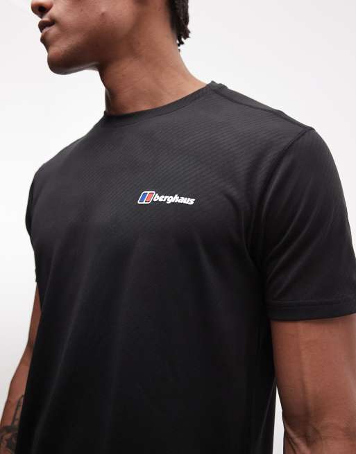 Berghaus Dawdon tech t-shirt in black, 4 of 5