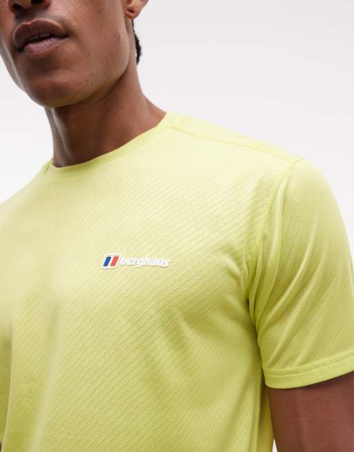 Berghaus Dawdon tech t-shirt in green, 4 of 5