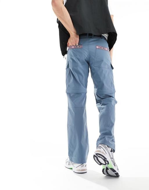 Men's Blue Cargo Pants