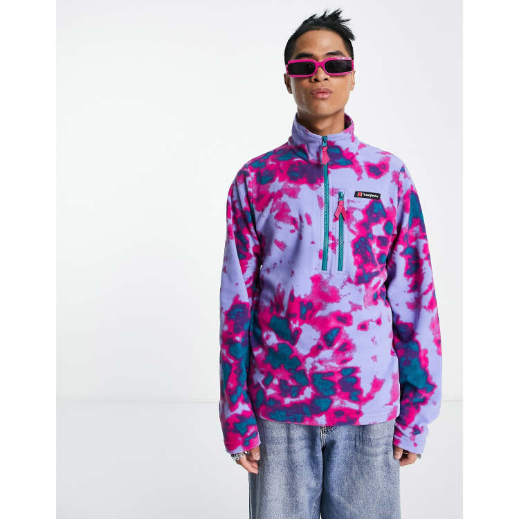 Berghaus - Prism Trango - Polaire à Fermeture éclair Partielle Avec Motif Azteque Noir
