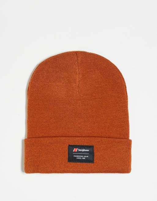 Berghaus Dean Street unisex Classic Heritage beanie in brown