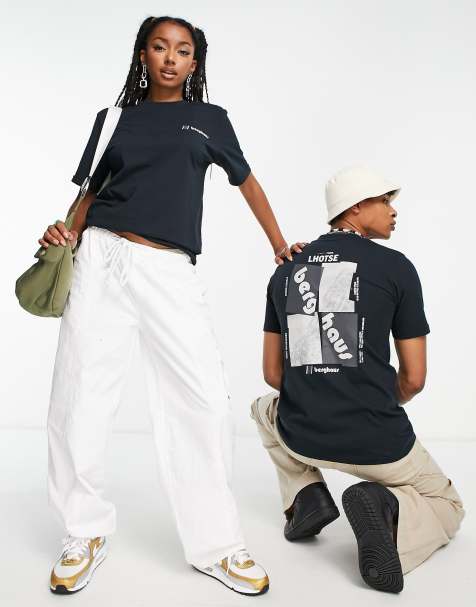 Berghaus Dean Street unisex Lhotse Zine back print t-shirt in black - view 1