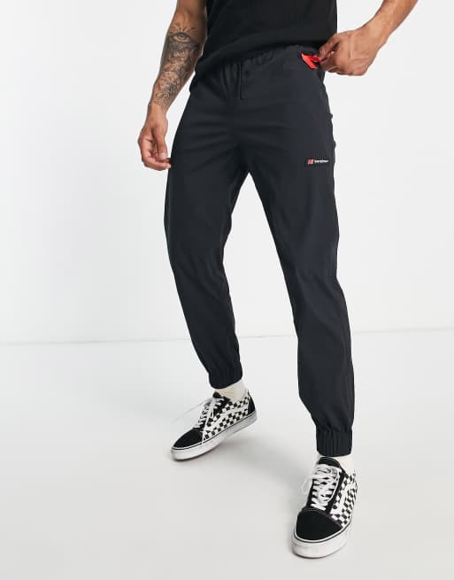 Dean Street Windpant Joggers unisex neri rétro anni 90 Asos Abbigliamento Pantaloni e jeans Pantaloni Joggers 