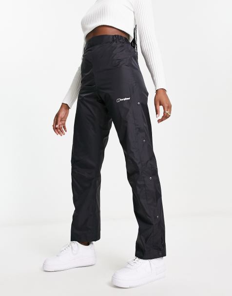 Berghaus Deluge 2.0 water resistant trousers in black - view 1