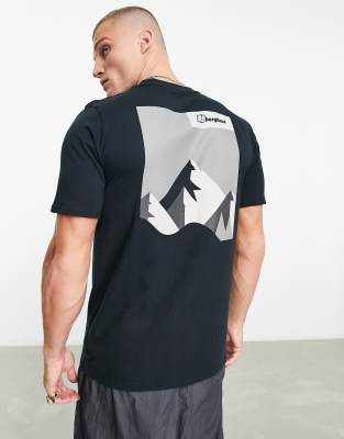 Berghaus Org Heritage front and back logo t-shirt in white