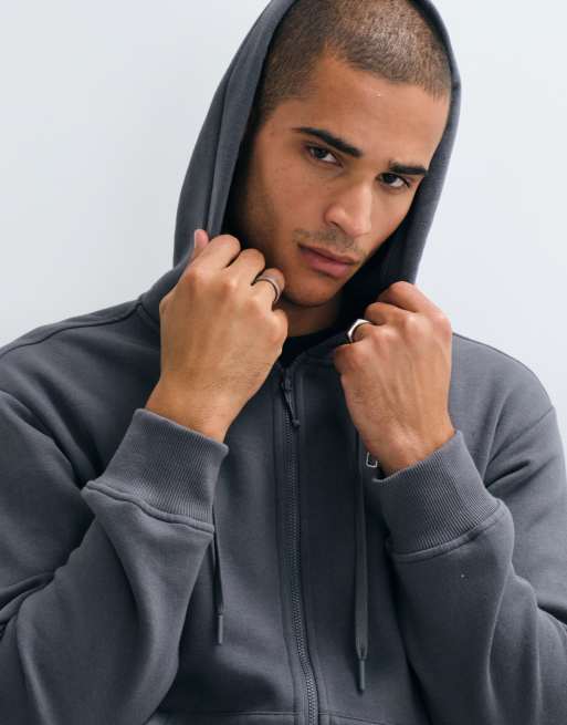 Berghaus Essential logo full zip hoody in archive black, 4 of 5