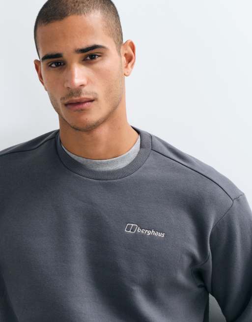 Berghaus Essential logo sweatshirt in archive black, 5 of 5