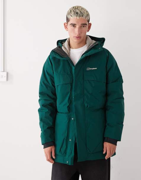Berghaus Fernly gore-tex down parka in dark green - view 1