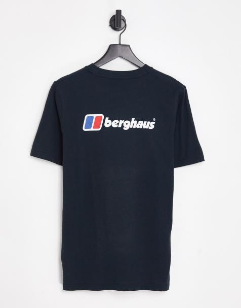Berghaus Front and Back Logo t-shirt in black - view 1