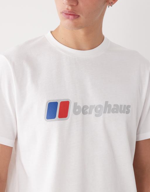 Berghaus Front & back logo t-shirt in white, 5 of 5