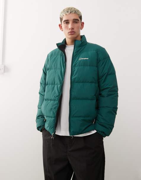 Berghaus Fulsto reversible down jacket in green/black - view 1