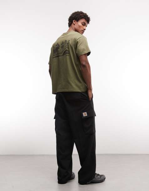 Berghaus Geo mountain t-shirt in green - view 1