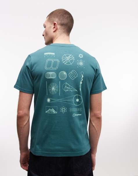 Berghaus Geo-mountaintry essential t-shirt in green - view 1
