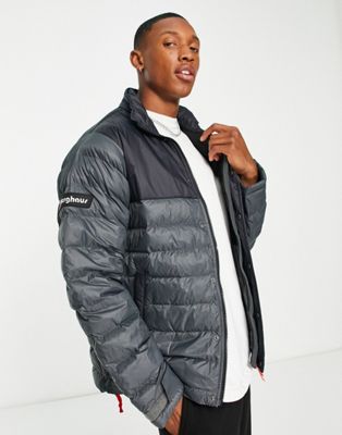 Berghaus Glenshee puffer jacket in black and grey - ASOS Price Checker