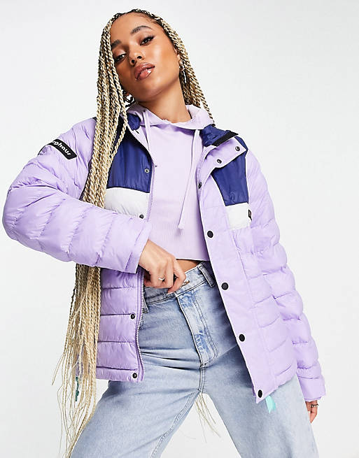 Berghaus Glenshee puffer jacket in purple