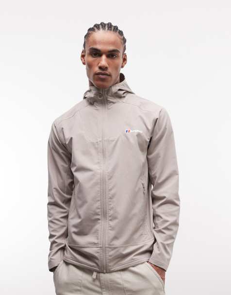 Berghaus Greenbank hooded jacket in taupe - view 1