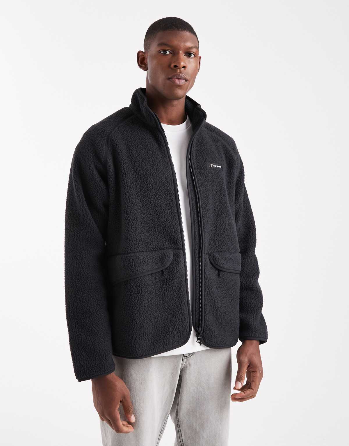 Berghaus Hanby relaxed jacket in black