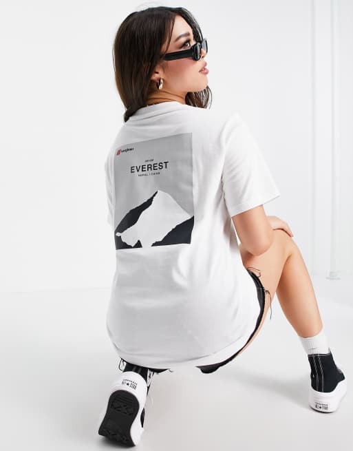 white berghaus tshirt