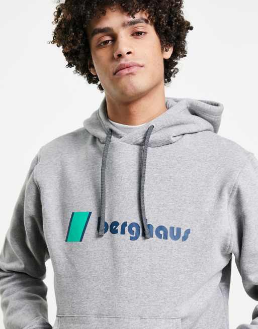 Berghaus - Heritage - Felpa con cappuccio grigia con logo