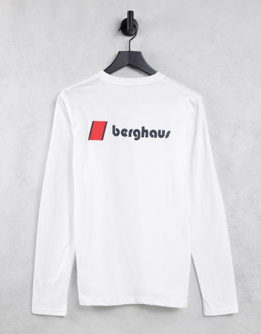 white berghaus tshirt
