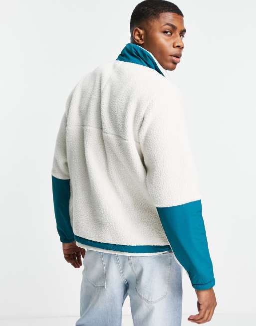 Berghaus Heritage Oversized fleece met 1 2 rits in beige ASOS
