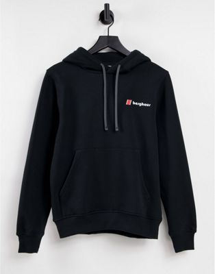 Berghaus Heritage Small Logo hoodie in black