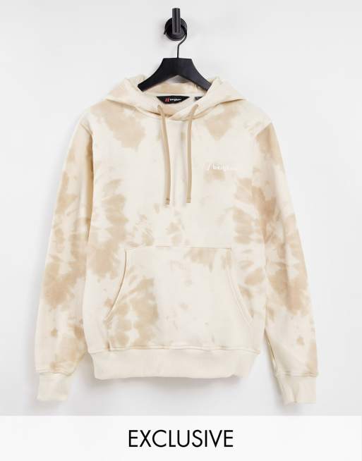 Tie dye sweatshirt beige shop
