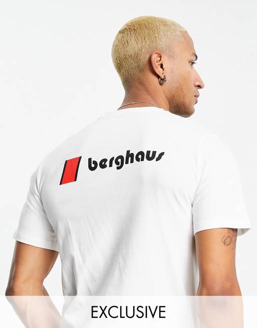 Berghaus – Heritage – T-Shirt in Weiß mit Logo auf Vorder- und Rückseite, exklusiv bei ASOS